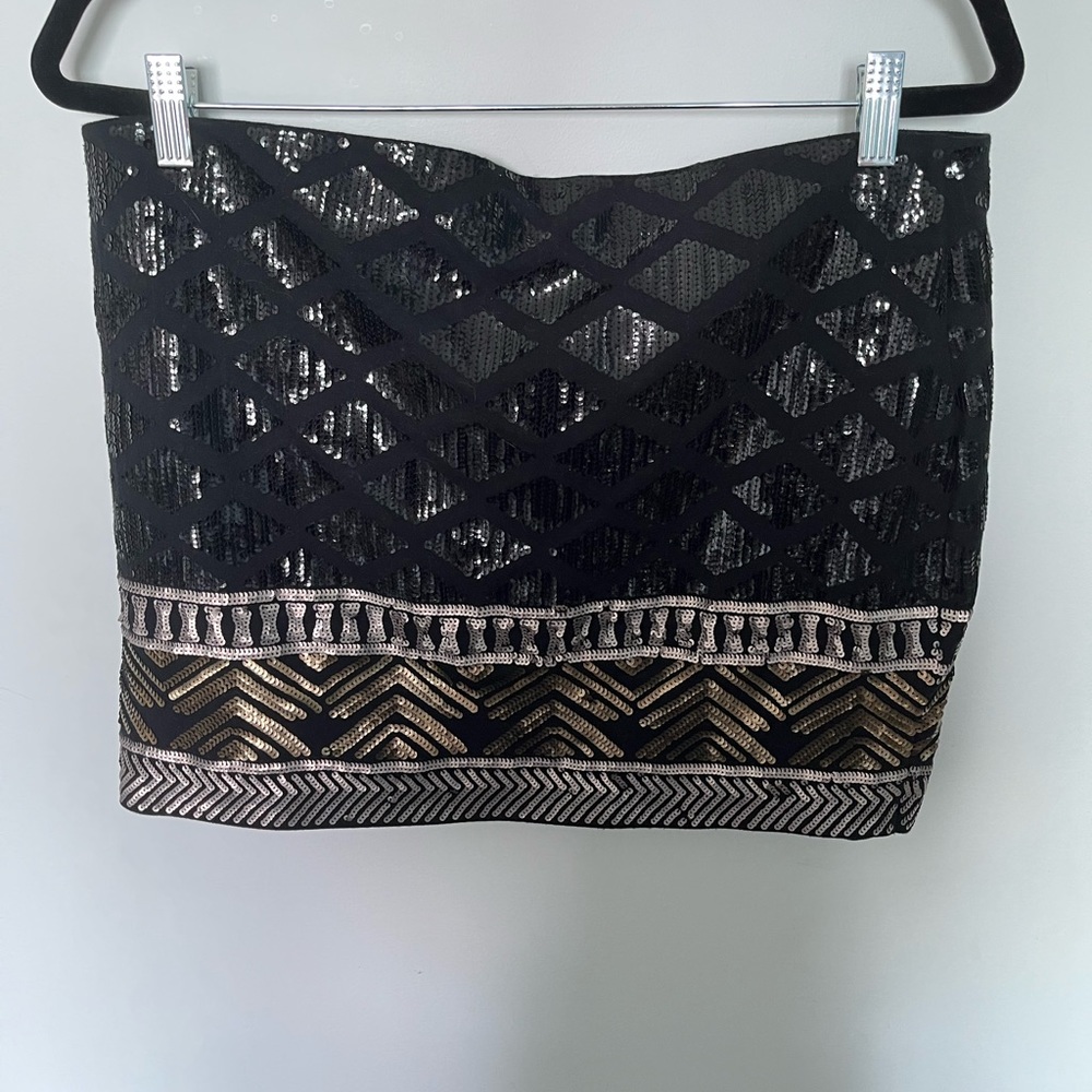 Sequin skirt